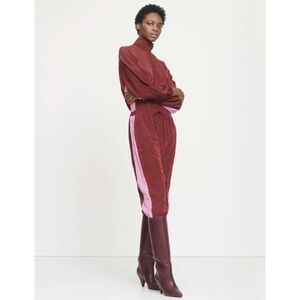 NWT Samsoe Samsoe Gail Jumpsuit in Tawny Port